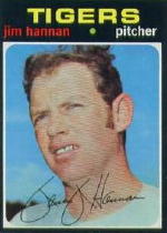 1971 Topps Baseball Cards      229     Jim Hannan